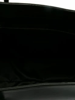 Moschino Logo print square tote