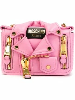 Moschino biker cross body bag