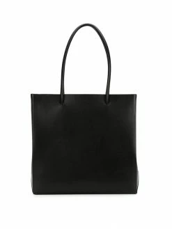 Moschino square logo shopper tote