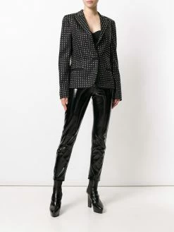 Moschino micro dotted blazer