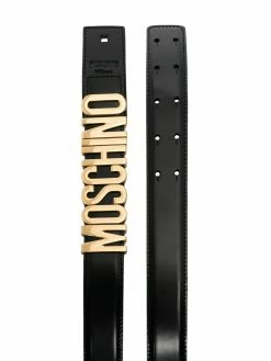 Moschino logo-embellished belt