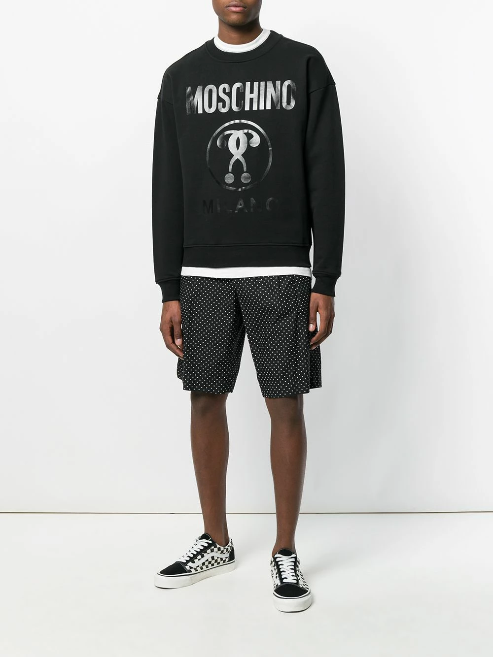 Deals ๐ Moschino Vinyl print sweatshirt ๐ 4 Moschino vinyl print sweatshirt