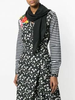 Moschino all-over logo scarf