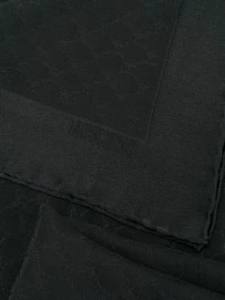 Moschino all-over logo scarf