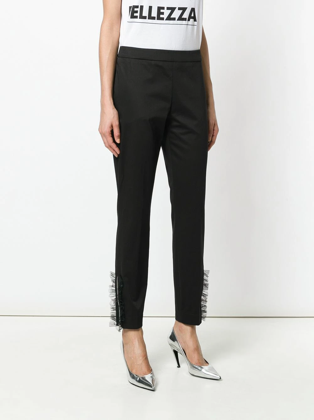 New ๐ Moschino Tulle cuff tailored trousers ๐ 5 Moschino tulle cuff tailored trousers