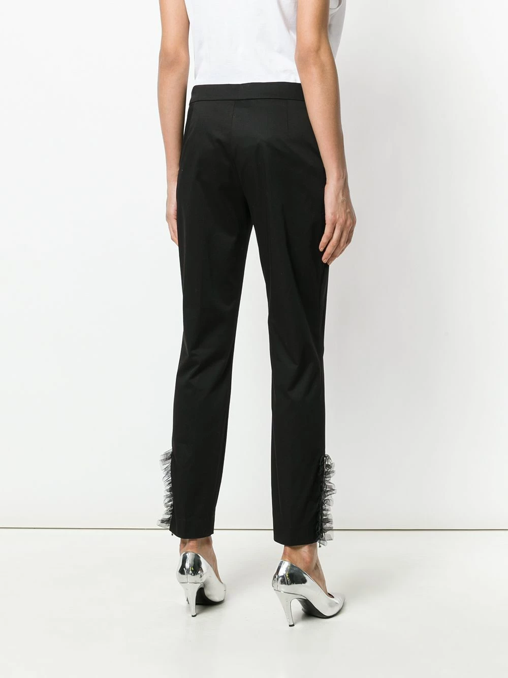 New ๐ Moschino Tulle cuff tailored trousers ๐ 6 Moschino tulle cuff tailored trousers