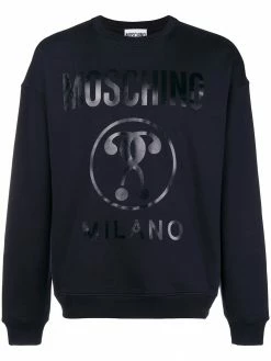 Moschino printed logo sweatshirt