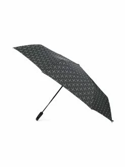 Moschino logo printed umbrella
