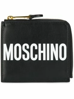 Moschino all around zipped wallet