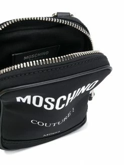 Discount ⭐ Moschino Contrast logo shoulder bag ✔️ 11 Moschino contrast logo shoulder bag