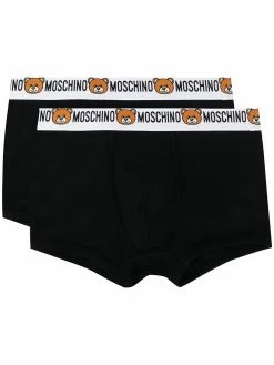 Moschino pack of 2 teddy logo boxers