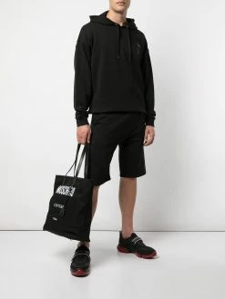 Moschino contrast logo tote bag