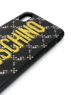 Moschino logo-print iPhone XS Max case