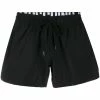 Moschino logo drawstring swim shorts