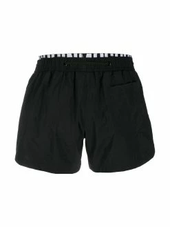 Moschino logo drawstring swim shorts