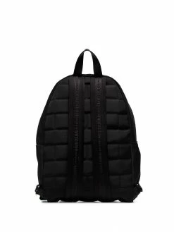 Moschino metal-logo backpack