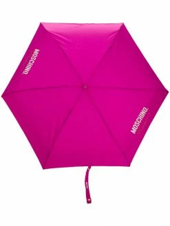 Moschino Super Mini logo-print umbrella