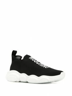 Moschino logo slip-on sneakers