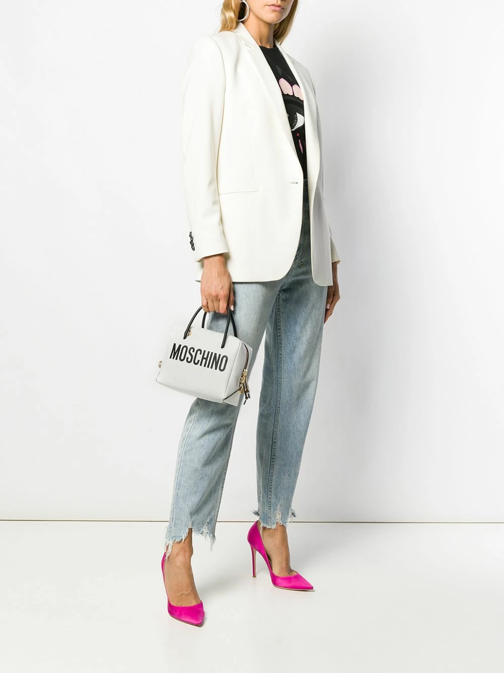 Cheapest โ Moschino Mini logo tote ๐ 4 Moschino mini logo tote