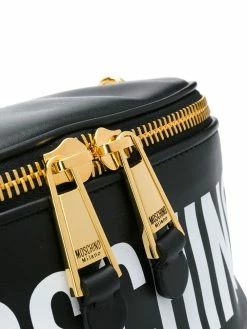 Moschino logo print belt bag
