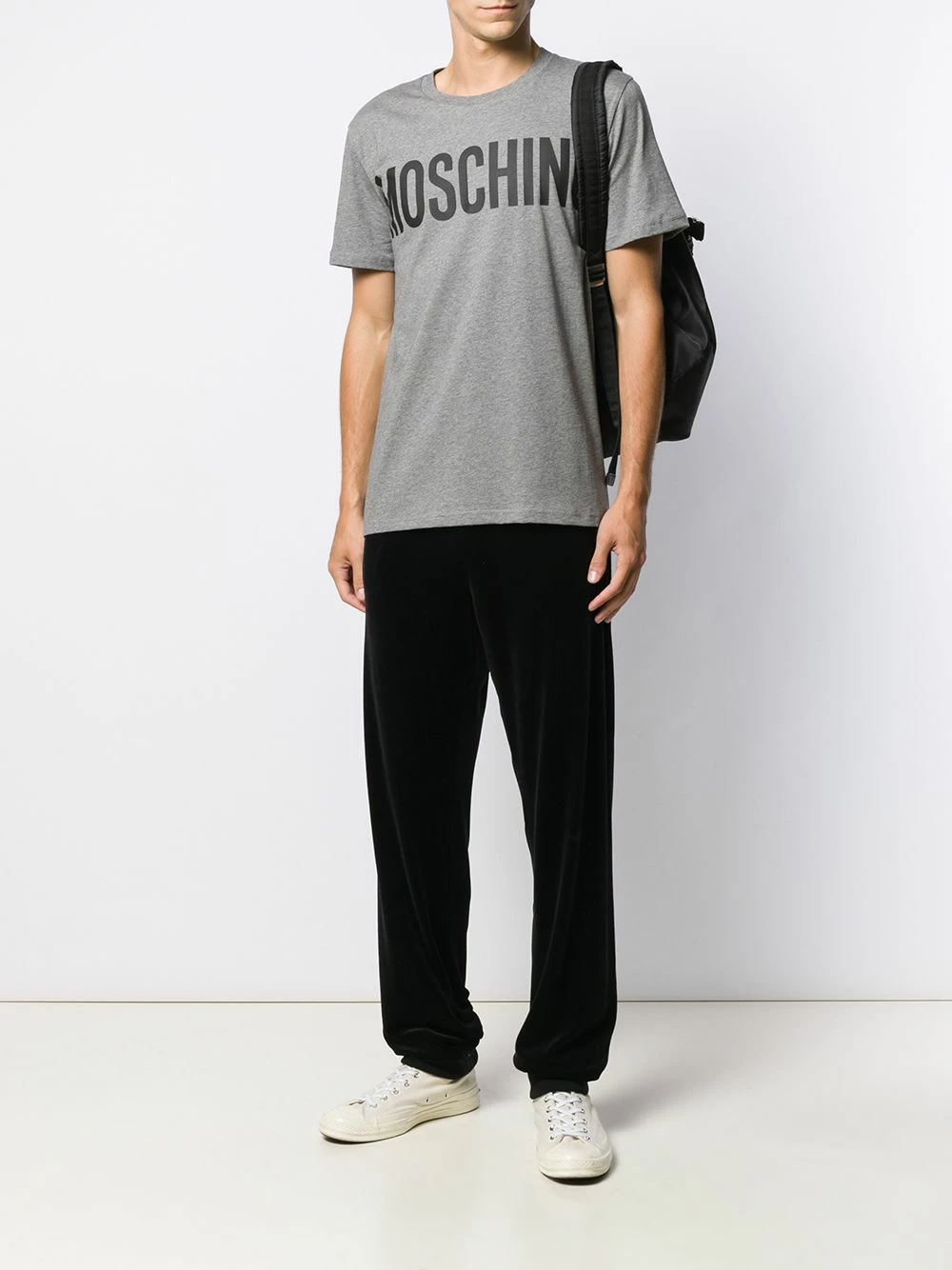 Hot Sale ๐ฅฐ Moschino Lettering logo print T ๐ shirt ๐ 4 Moschino lettering logo print T-shirt