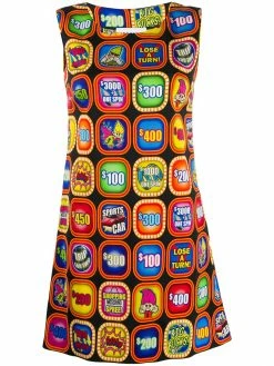Moschino fruit machine print dress