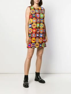 Moschino fruit machine print dress