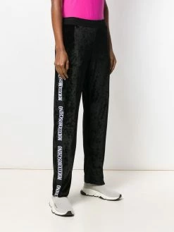 Moschino logo stripe track pants