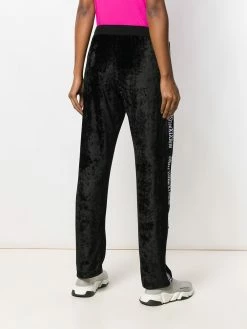 Moschino logo stripe track pants