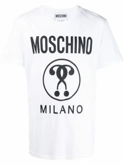 Moschino Milano logo print T-shirt