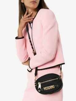 Moschino logo cross-body bag