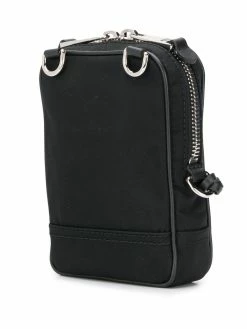 Moschino logo print cross body bag