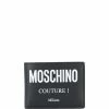 Moschino logo-print folding wallet