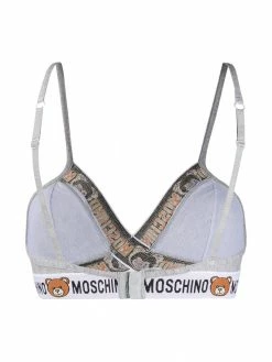 Moschino Teddy Bear triangle bra