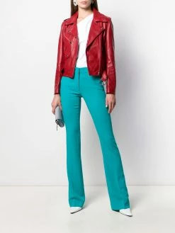 Moschino flared mid-rise trousers