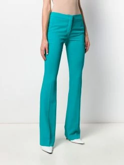 Moschino flared mid-rise trousers