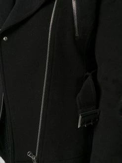 Moschino off-centre zipped jacket