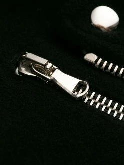 Moschino off-centre zipped jacket