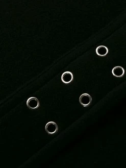 Moschino off-centre zipped jacket