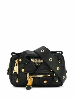 Moschino biker belt bag