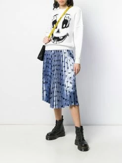 Moschino Pumpkin Face intarsia jumper