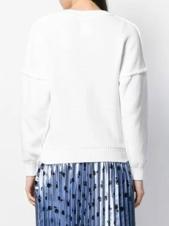 Moschino Pumpkin Face intarsia jumper