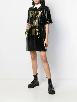 Moschino sequined T-shirt dress