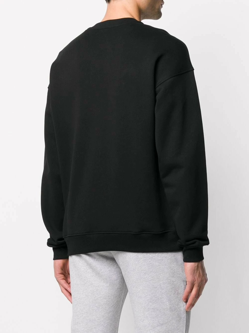 Budget ๐ Moschino Questions logo print sweatshirt ๐ 6 Moschino questions logo-print sweatshirt