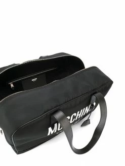 Moschino logo holdall