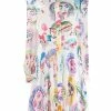 Moschino portrait doodle print dress