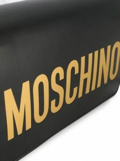 Deals ๐คฉ Moschino Logo flap shoulder bag ๐ 10 Moschino logo flap shoulder bag
