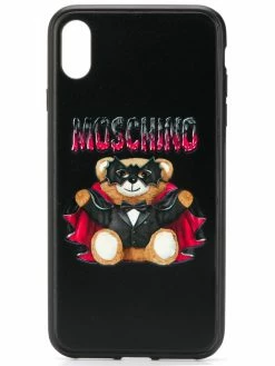 Moschino Teddy print iPhone XS Max case