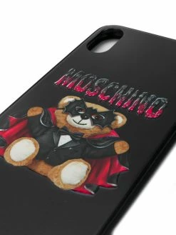 Moschino Teddy print iPhone XS Max case