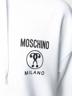 Buy ๐ Moschino Double Question Mark hoodie โญ 11 Moschino Double Question Mark hoodie